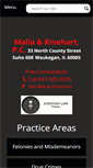 Mobile Screenshot of maliarinehart.com